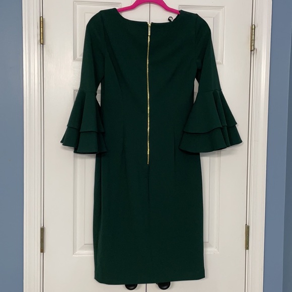 Bell Sleeve Midi Dress - Picture 3 of 5